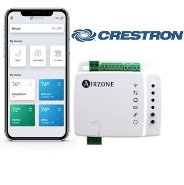 Airzone Integration with Crestron Home 