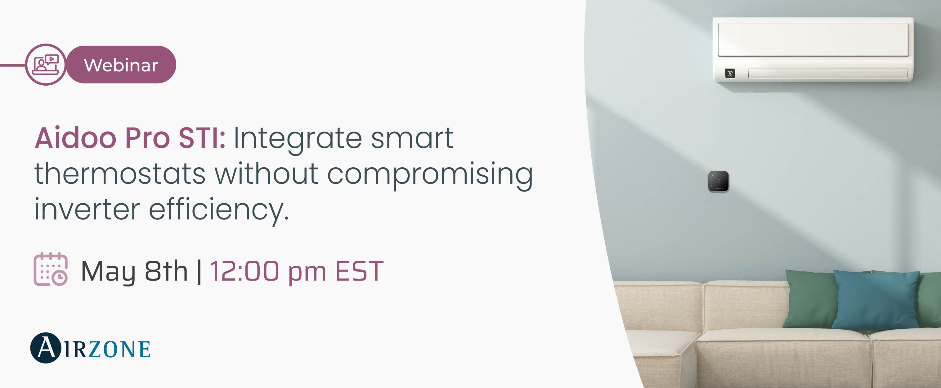AIDOO PRO STI: Integrate smart thermostats without compromising inverter efficiency