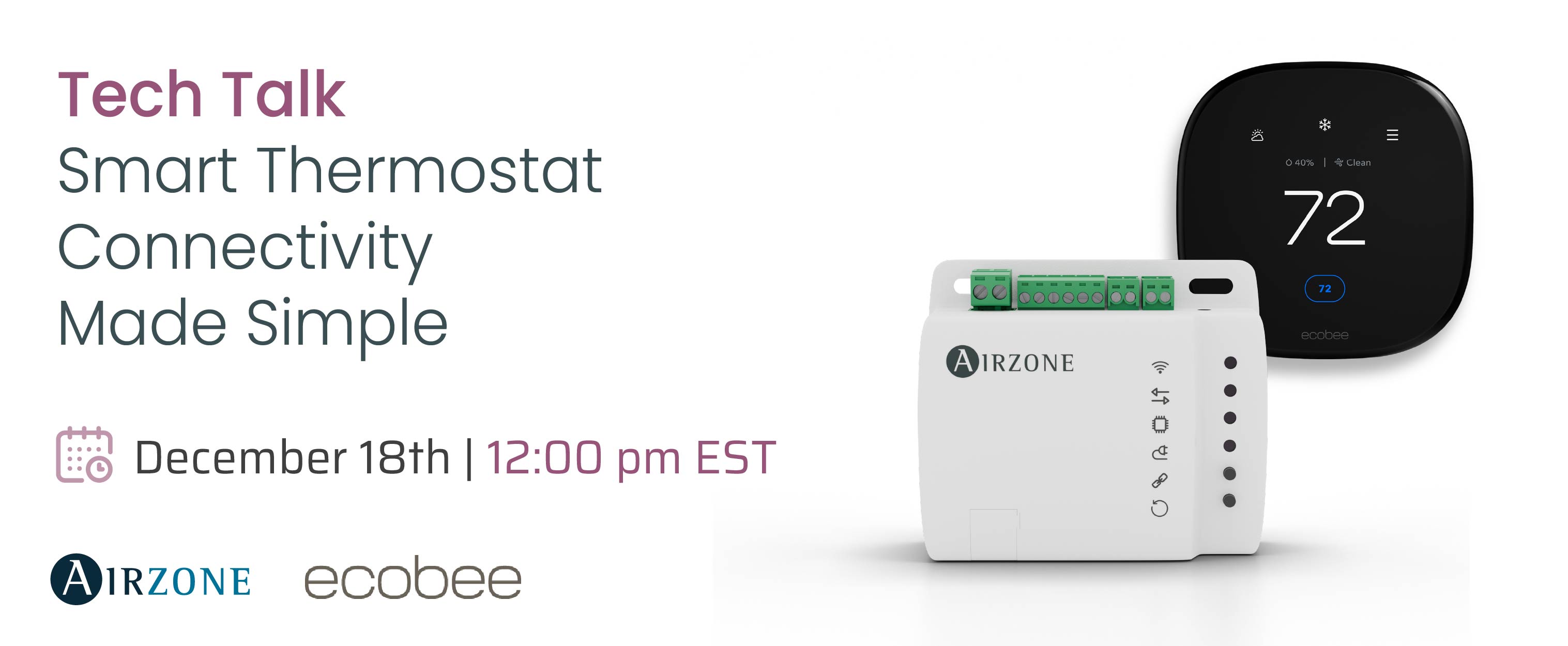 Smart thermostat connectivity made simple: AIDOO x ECOBEE